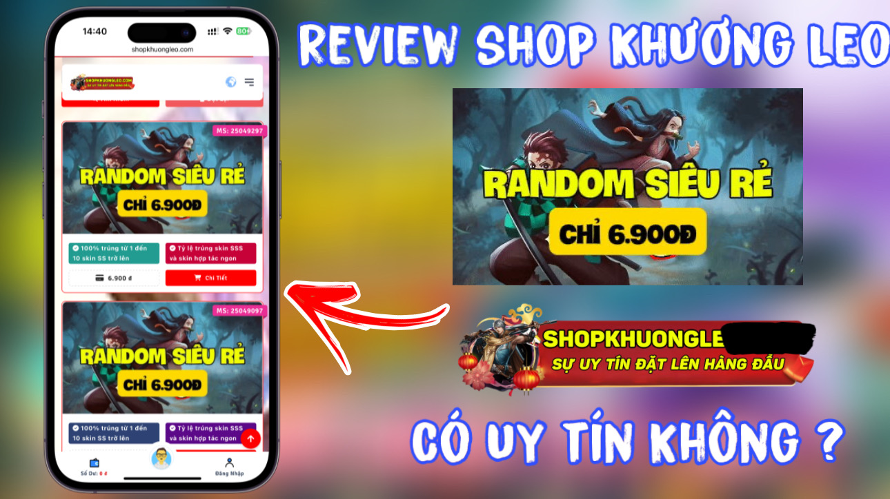 Review Shop Khương Leo | Thử Mua Acc Liên Quân Shop Khương Leo Có Uy Tín Không ? Shop Khương Leo